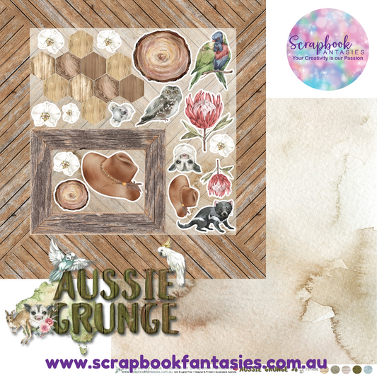 Aussie Grunge 12x12 Double-Sided Patterned Paper 6