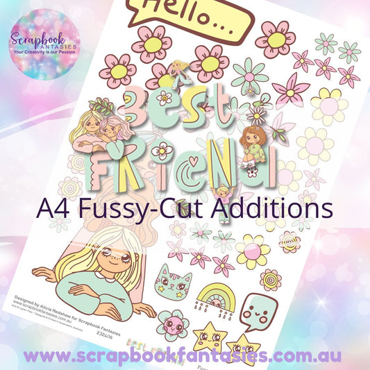 Best Friend A4 Colour Fussy-Cut Additions - Friends 232408