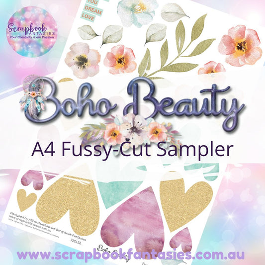 Boho Beauty A4 Colour Fussy-Cut Sampler 1 - 327452
