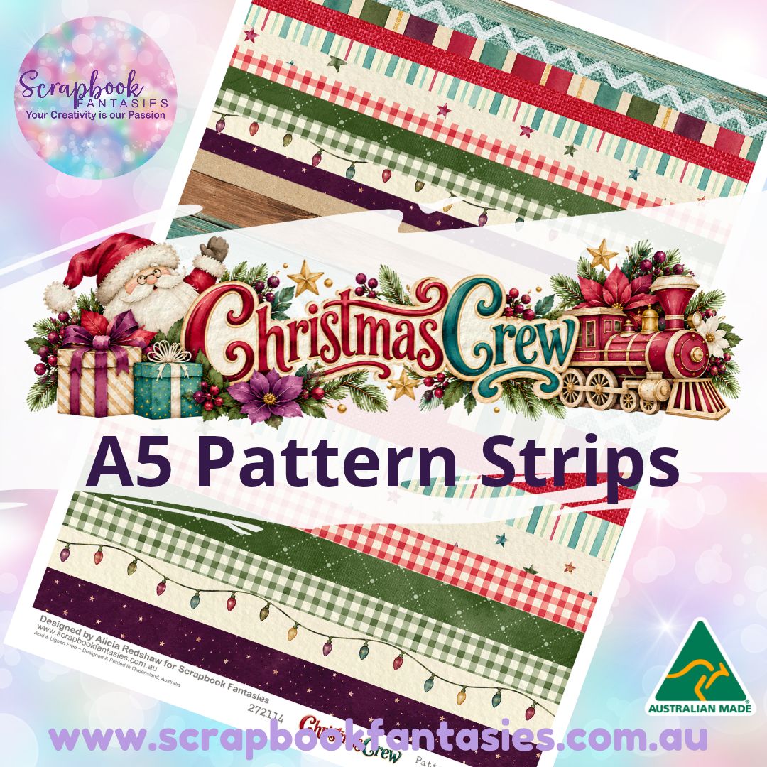 Christmas Crew A5 Colour Pattern Strips 272114