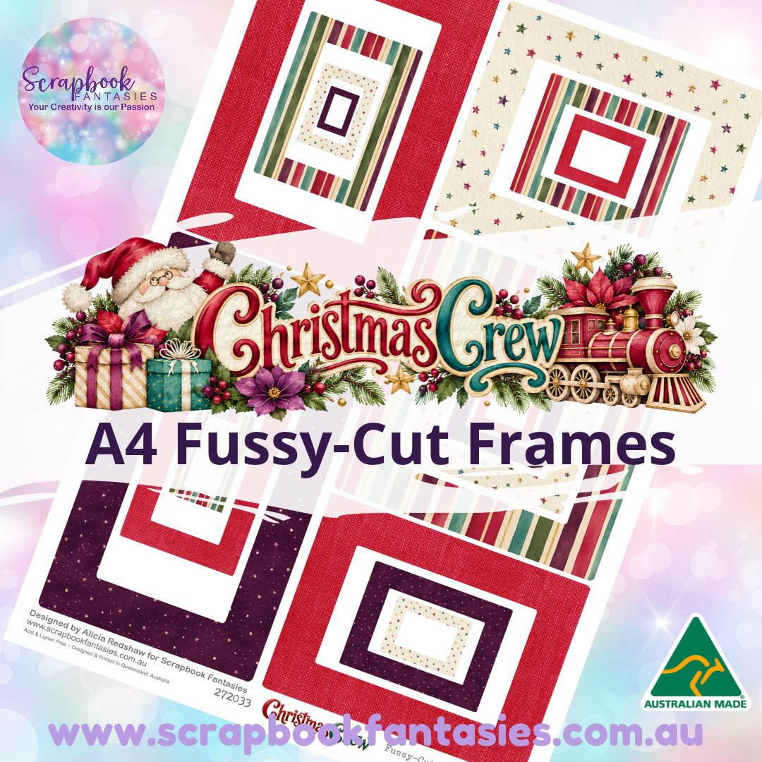 Christmas Crew A4 Colour Fussy-Cut Frames 3 272033