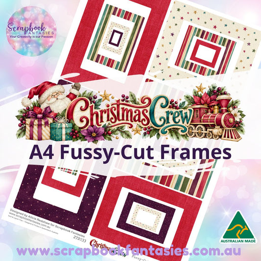 Christmas Crew A4 Colour Fussy-Cut Frames 3 272033