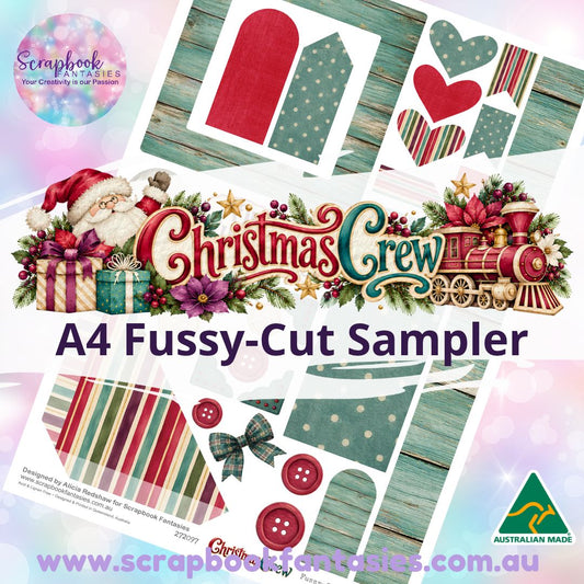 Christmas Crew A4 Colour Fussy-Cut Sampler 11 - 272097