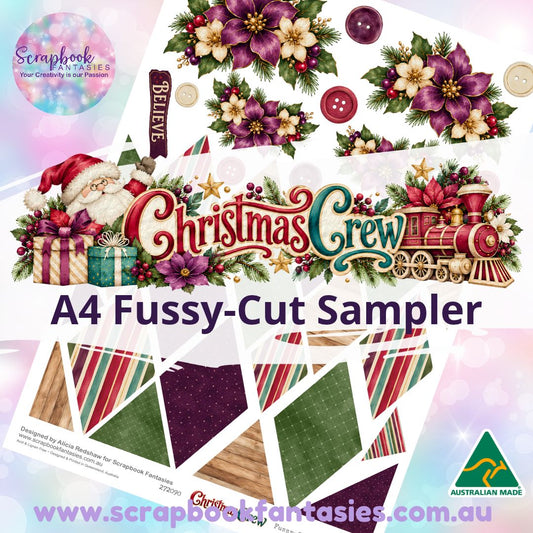 Christmas Crew A4 Colour Fussy-Cut Sampler 4 - 272090