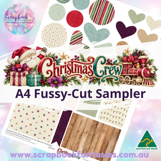 Christmas Crew A4 Colour Fussy-Cut Sampler 5 - 272091