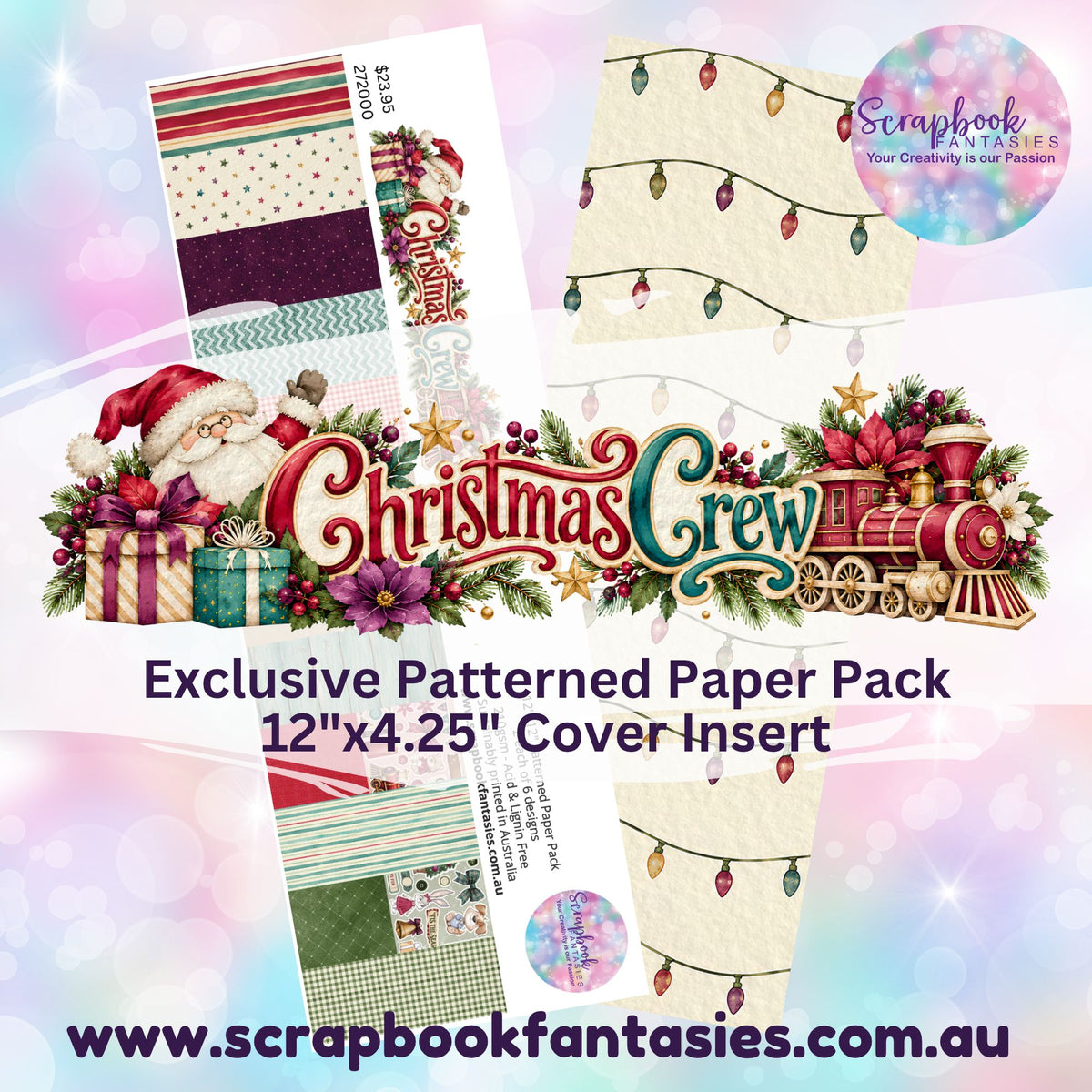 Christmas Crew 12x12 Double-Sided Patterned Paper Pack