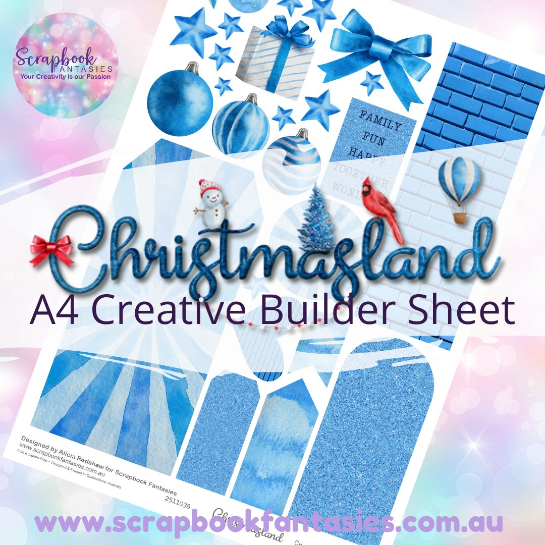 Christmasland A4 Creative Builder Sheet 1 2511038