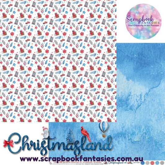 Christmasland 12x12 Double-Sided Patterned Paper 1 - 2511001