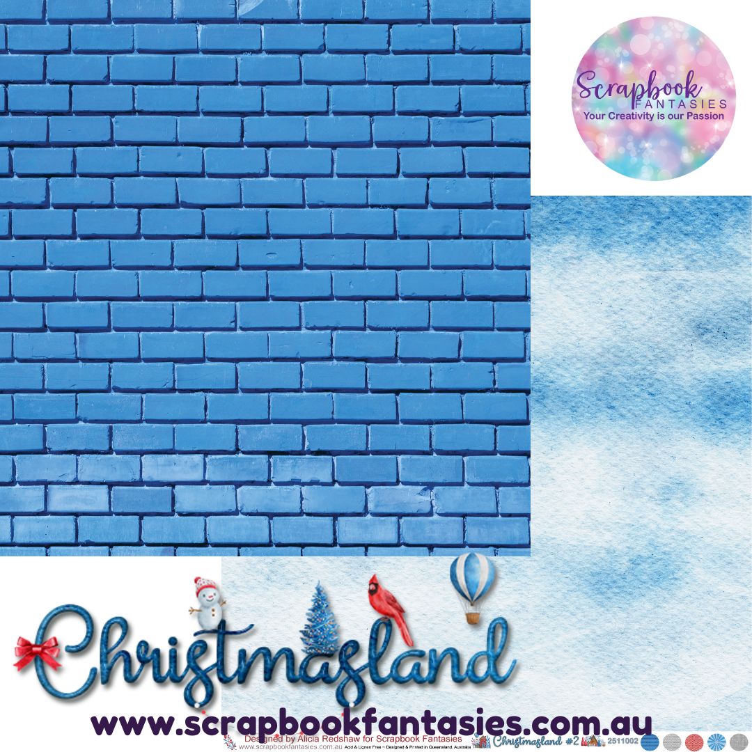 Christmasland 12x12 Double-Sided Patterned Paper 2 - 2511002