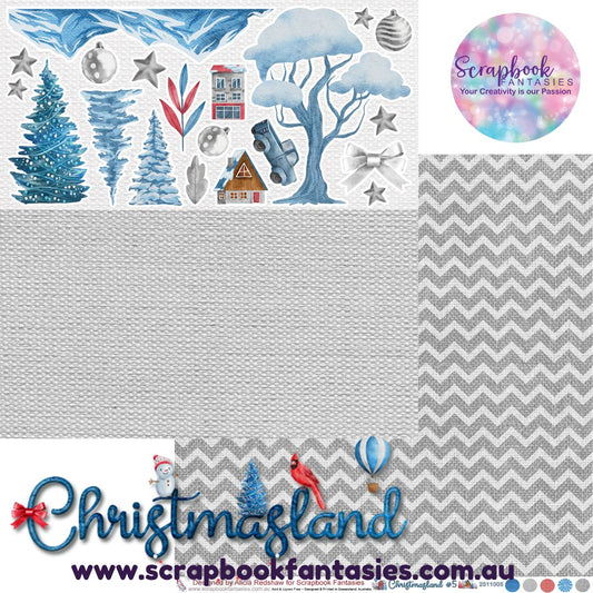 Christmasland 12x12 Double-Sided Patterned Paper 5 - 2511005