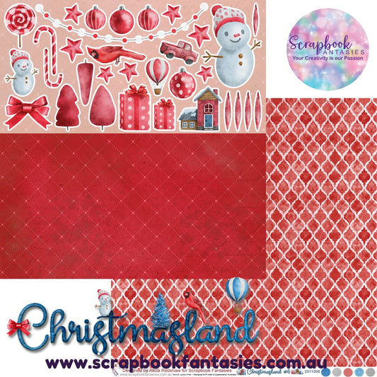 Christmasland 12x12 Double-Sided Patterned Paper 6 - 2511006