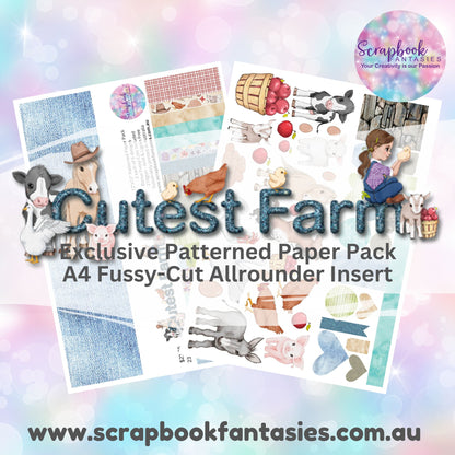 Cutest Farm 12x12 Double-Sided Patterned Paper Pack - Designed by Alicia Redshaw 233200