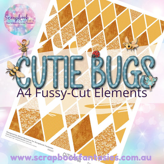 Cutie Bugs A4 Colour Fussy-Cut Elements - Diamonds 1 258187