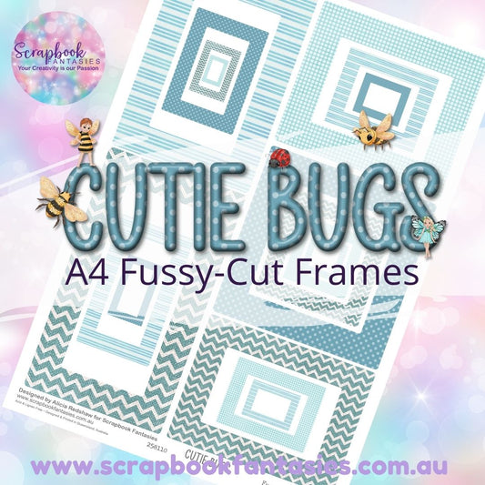 Cutie Bugs A4 Colour Fussy-Cut Frames 2 258110
