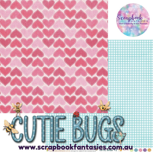 Cutie Bugs 12x12 Double-Sided Patterned Paper 2 - 258102