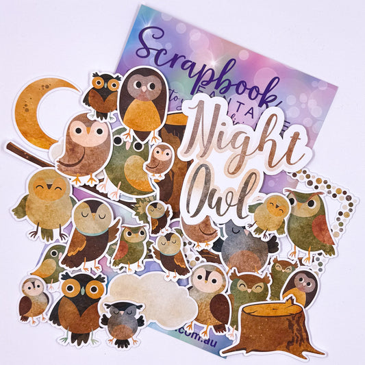 Night Owls Colour-Cuts (31 pieces) 20555