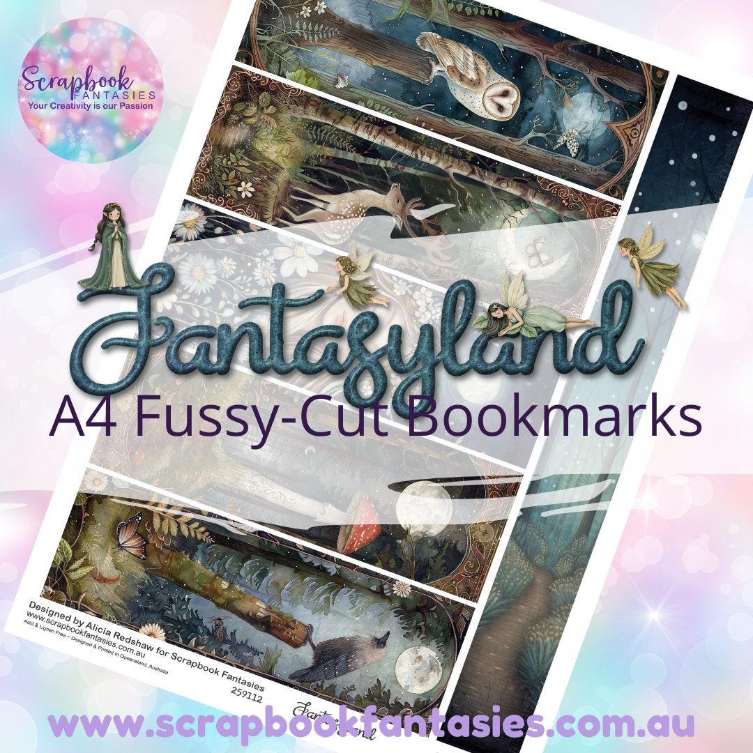 Fantasyland A4 Colour Fussy-Cut Elements - Bookmarks 2 259112