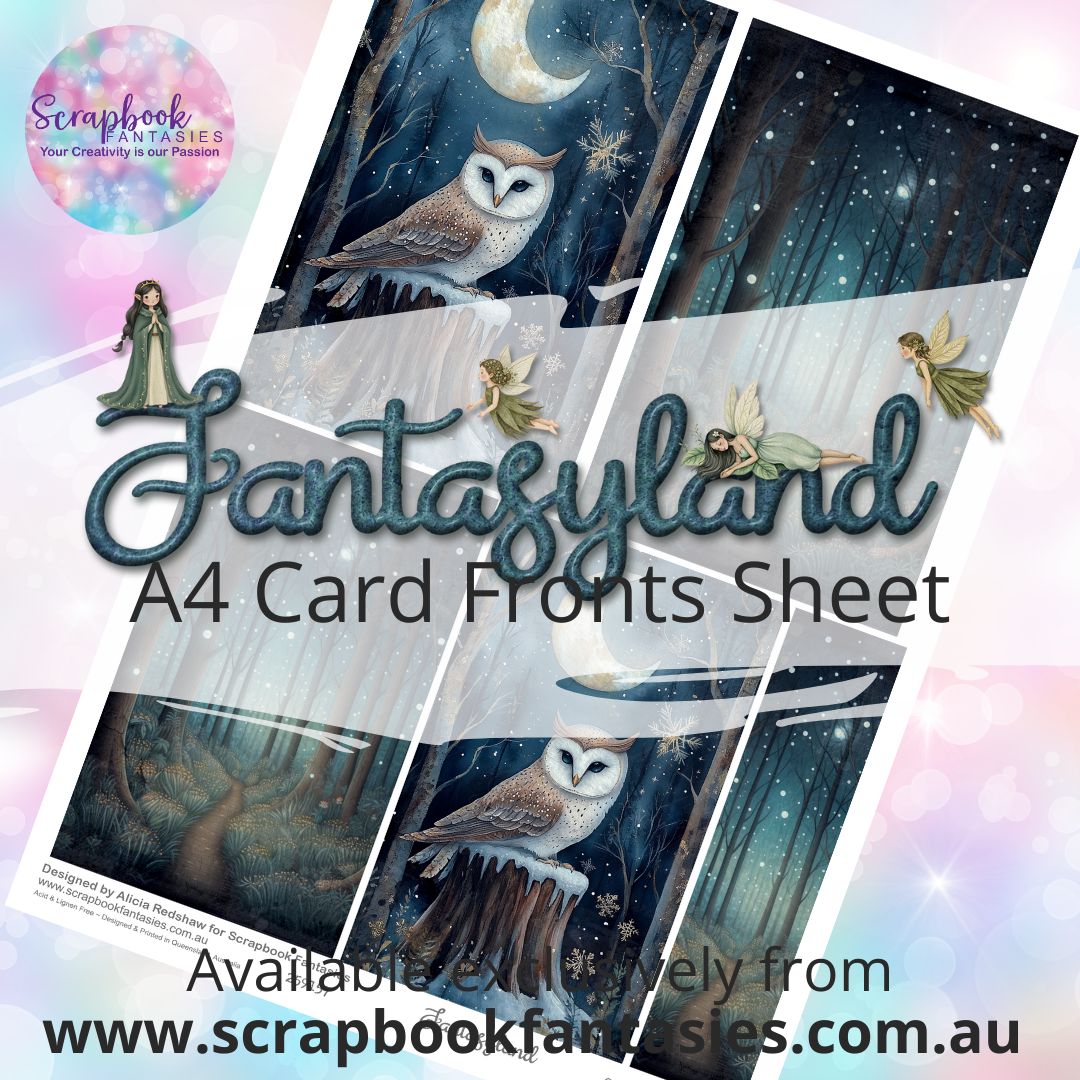 Fantasyland A4 Card Fronts Sheet - Cards 6 259157