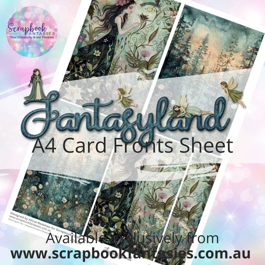 Fantasyland A4 Card Fronts Sheet - Cards 7 259158