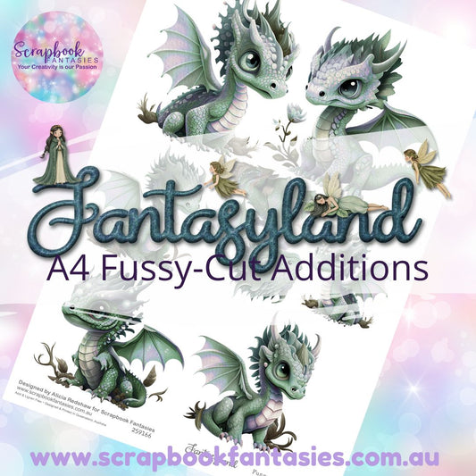 Fantasyland A4 Colour Fussy-Cut Additions - Dragons 2 259166