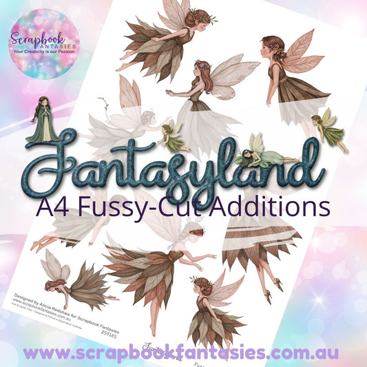 Fantasyland A4 Colour Fussy-Cut Additions - Fairies 2 259165