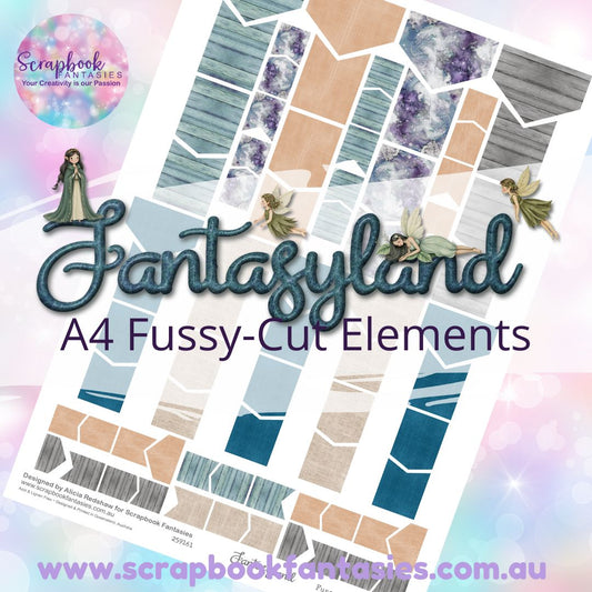 Fantasyland A4 Colour Fussy-Cut Elements - Flags & Banners 2 259161