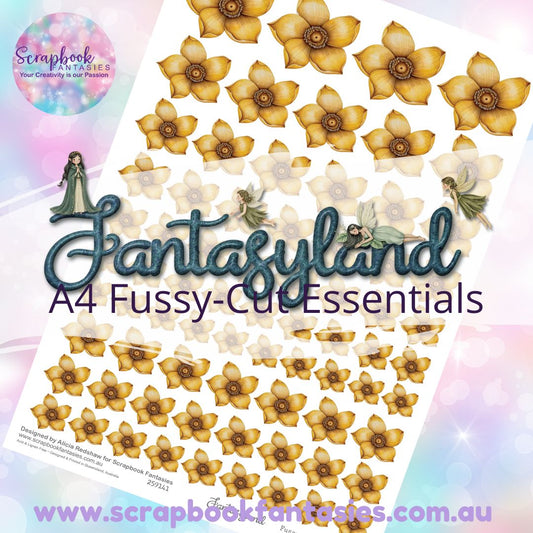 Fantasyland A4 Colour Fussy-Cut Essentials - Flowers 1 259141