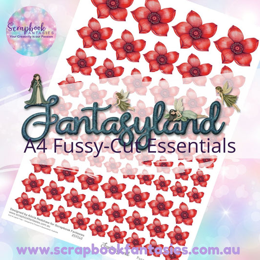 Fantasyland A4 Colour Fussy-Cut Essentials - Flowers 2 259142