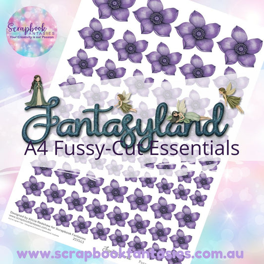 Fantasyland A4 Colour Fussy-Cut Essentials - Flowers 3 259143