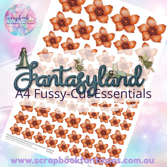 Fantasyland A4 Colour Fussy-Cut Essentials - Flowers 4 259144