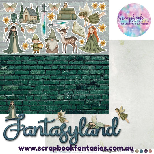 Fantasyland 12x12 Double-Sided Patterned Paper 5 - 259105