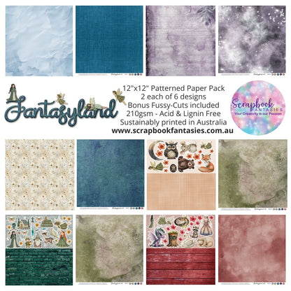 Fantasyland 12x12 Double-Sided Patterned Paper Pack - 259100