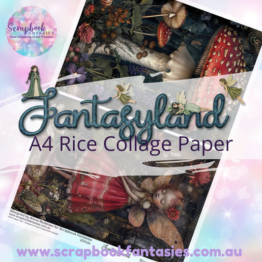 Fantasyland A4 Rice Collage Paper - Halves 2 259124