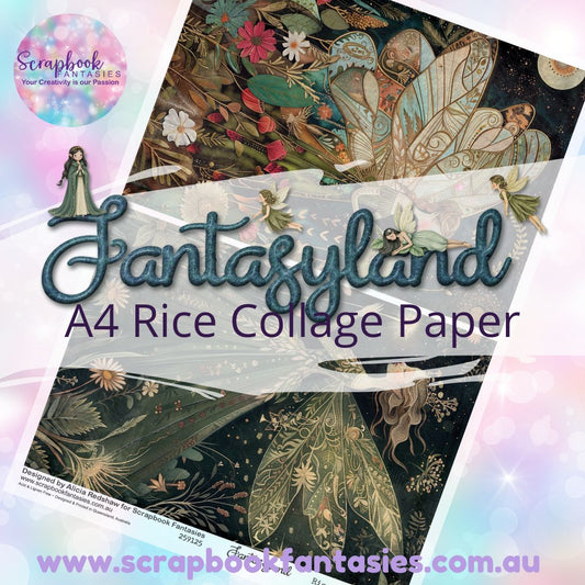 Fantasyland A4 Rice Collage Paper - Halves 3 259125