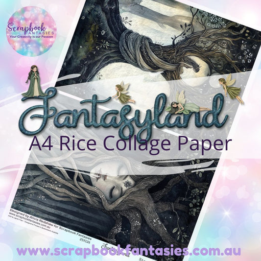 Fantasyland A4 Rice Collage Paper - Halves 4 259126