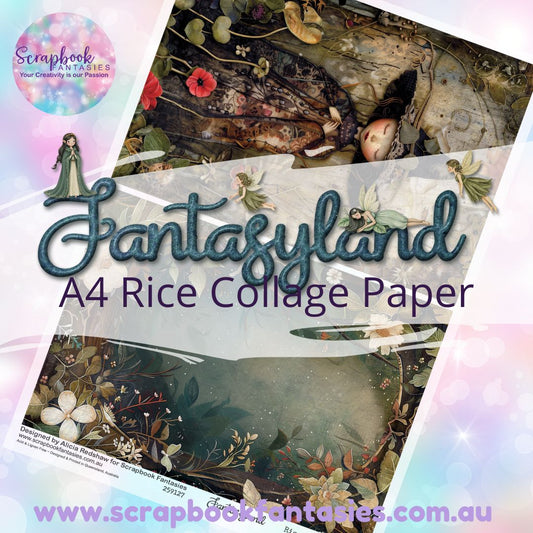 Fantasyland A4 Rice Collage Paper - Halves 5 259127