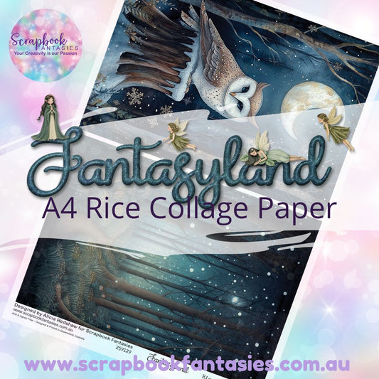 Fantasyland A4 Rice Collage Paper - Halves 7 259181