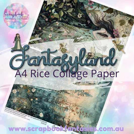 Fantasyland A4 Rice Collage Paper - Halves 8 259182