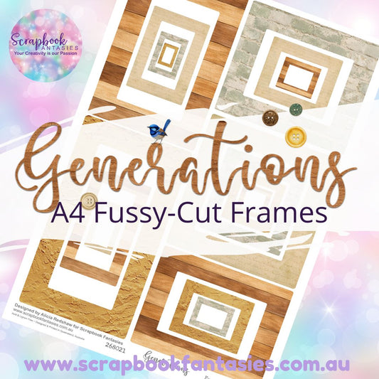 Generations A4 Colour Fussy-Cut Frames 1 268021