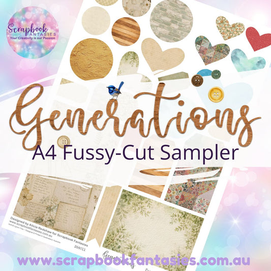 Generations A4 Colour Fussy-Cut Sampler 2 - 268011