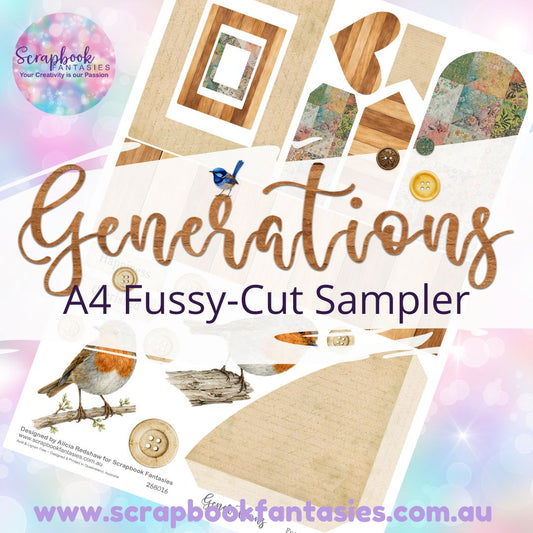 Generations A4 Colour Fussy-Cut Sampler 7  - 268016