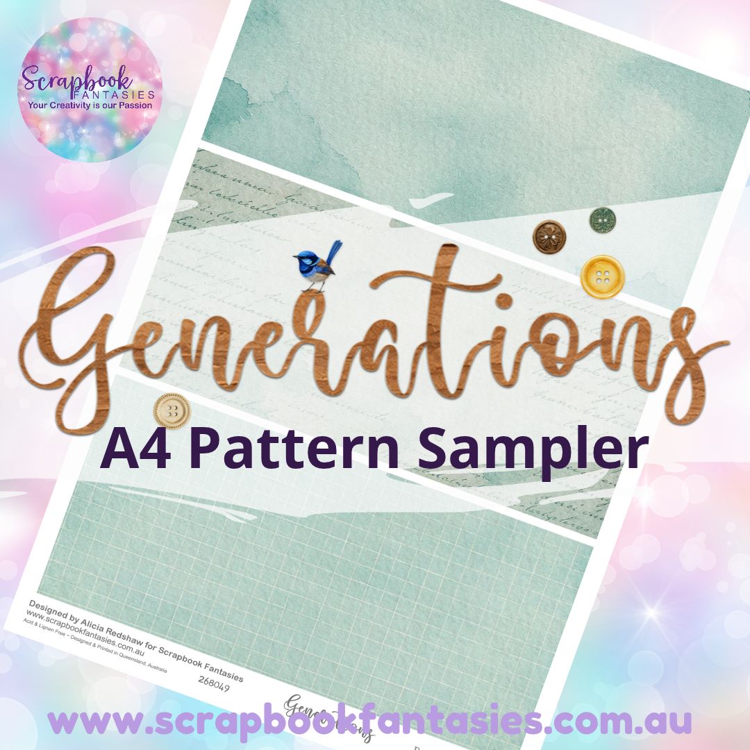 Generations A4 Colour Pattern Sampler 2 268049