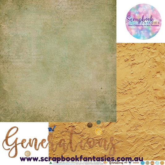 Generations 12x12 Double-Sided Patterned Paper 3 - 268003