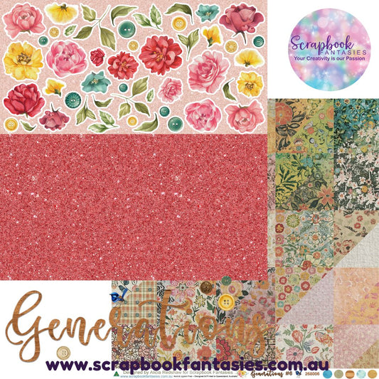 Generations 12x12 Double-Sided Patterned Paper 6 - 268006