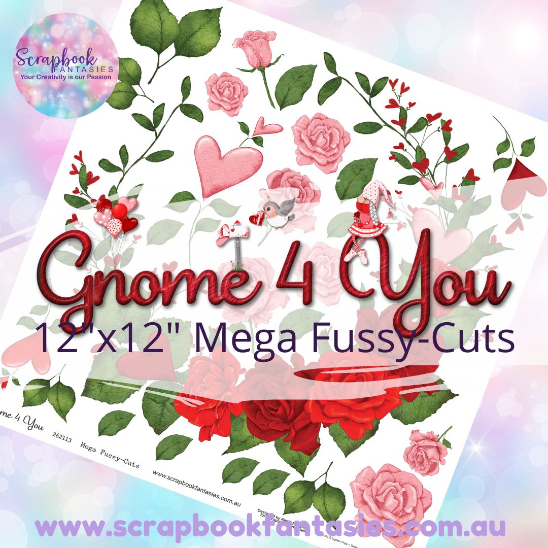 Gnome 4 You 12"x12" Mega Fussy-Cuts Page - Part Wreath 262113