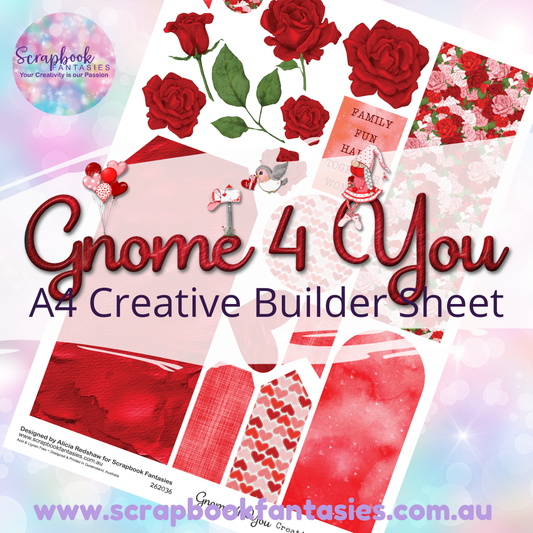 Gnome 4 You A4 Creative Builder Sheet 1 262036