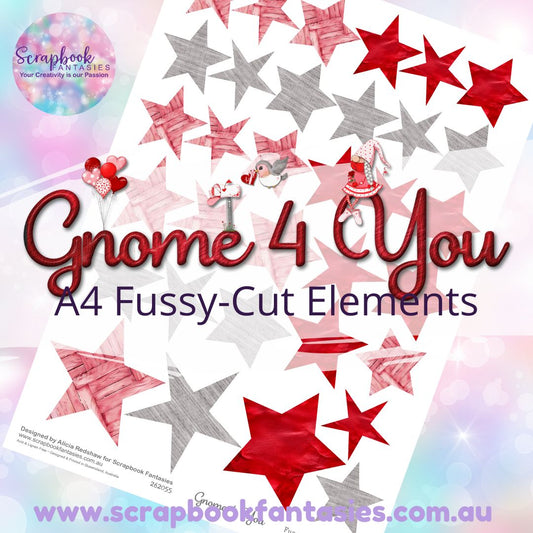 Gnome 4 You A4 Colour Fussy-Cut Elements - Stars 1 262055