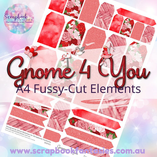 Gnome 4 You A4 Colour Fussy-Cut Elements - Tags and Tabs 3 262061
