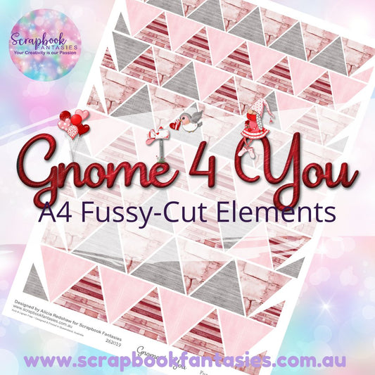 Gnome 4 You A4 Colour Fussy-Cut Elements - Triangles 2 262019