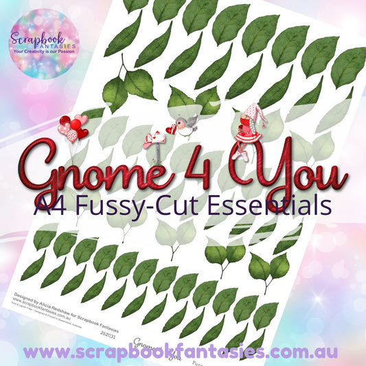 Gnome 4 You A4 Colour Fussy-Cut Essentials - Leaves 1 262031